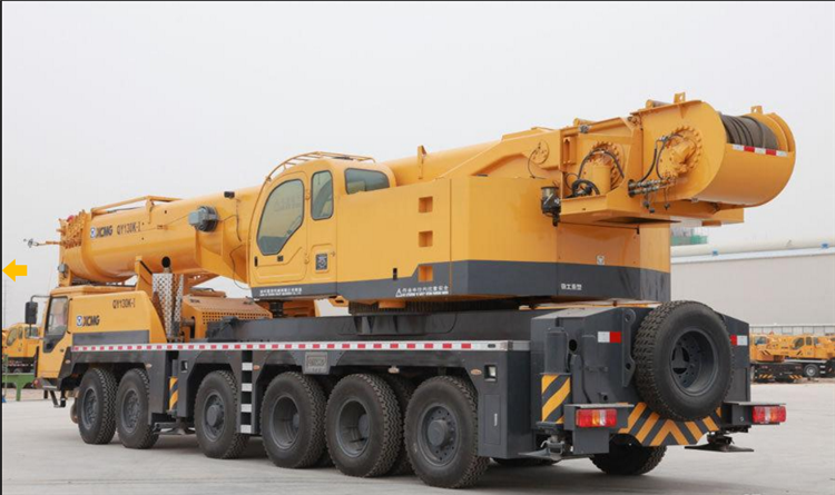 XCMG Manufacturer 130 Ton Big Crane Machinery with Parts QY130K China Crane Machine Price